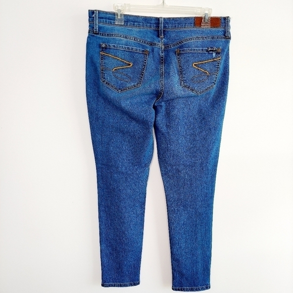 Seven7 Jeans Size 10 Girlfriend Distressed Stretch - Picture 2 of 13